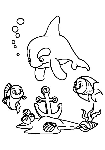 کتاب رنگ آمیزی برای کودکان | مجموعه رنگ آمیزی دنیای زیر آب با ماهی هاکتاب رنگ آمیزی برای کودکان | مجموعه رنگ آمیزی دنیای زیر آب با ماهی ها